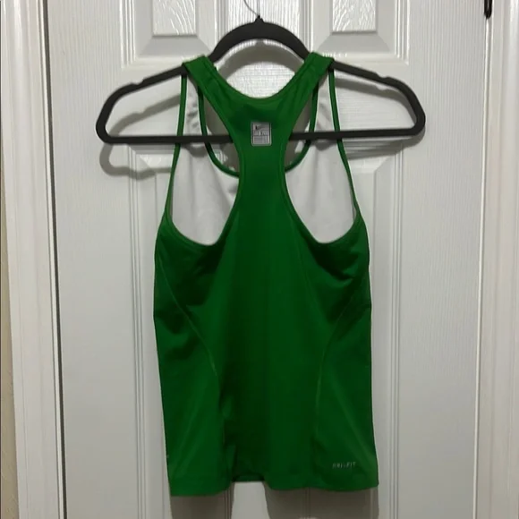 Nike Pro Emerald Green Racer Back Tank - Picture 2 of 7
